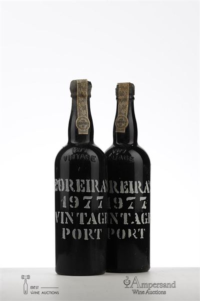 COREIRAS VINTAGE PORT 1977 - The Douro Wine Shippers and Growers Association - 2 Bottles