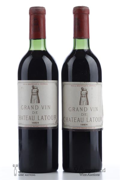LATOUR 1964 - 2 Bottles