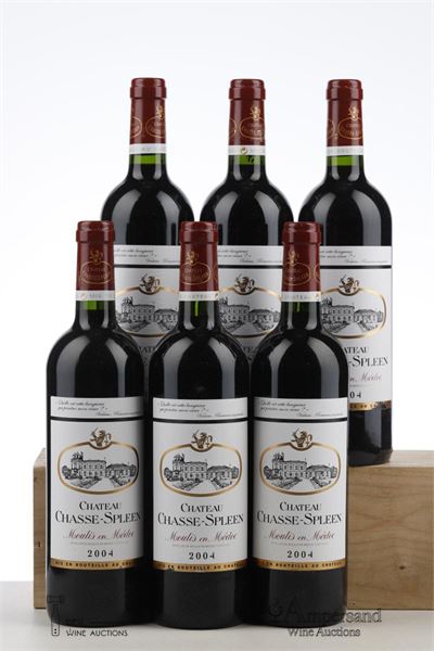 CHASSE SPLEEN 2004 - Mc - 6 Bottles - Owc 6