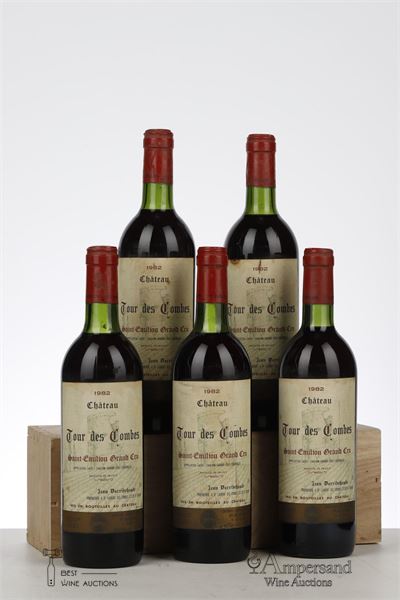 TOUR DES COMBES 1982 - Mc - 5 Bottles