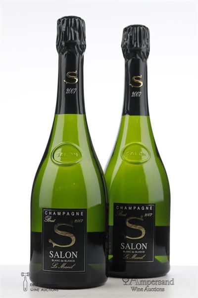 SALON LE MESNIL BRUT BLANC DE BLANCS 2007 - Salon - 2 Bottles