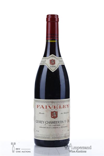 GEVREY CHAMBERTIN LES CAZETIERS 1996 - Faiveley - 1 Bottle