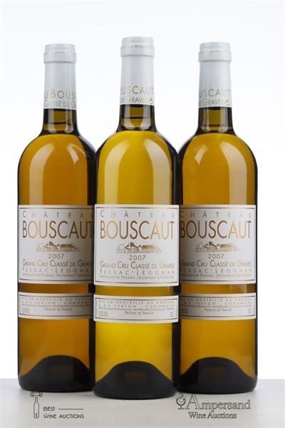 BOUSCAUT BLANC 2007 - Mc - 3 Bottles