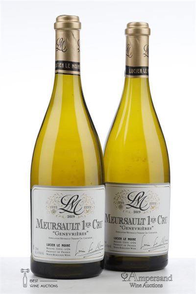 MEURSAULT GENEVRIERES 2019 - Lucien Le Moine - 2 Bottles