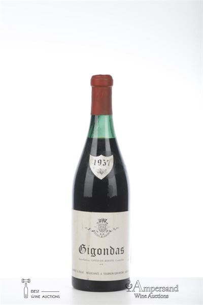 GIGONDAS 1957 - Audibert & Delas - 1 Bottle