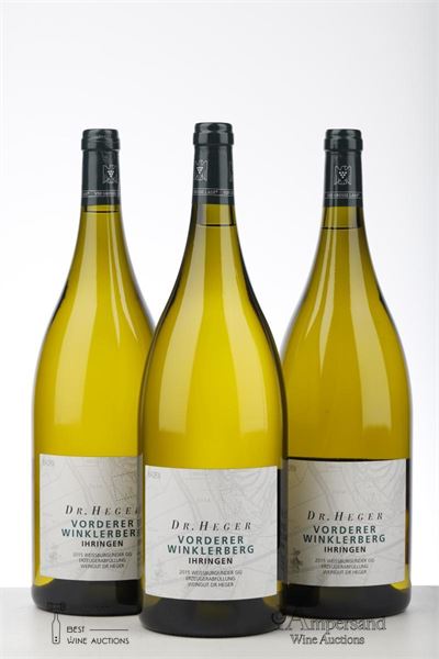 VORDERER WINKLERBERG IHRINGEN WEISBURGUNDER GG  2015 - Weingut Dr Heger - 3 Magnums
