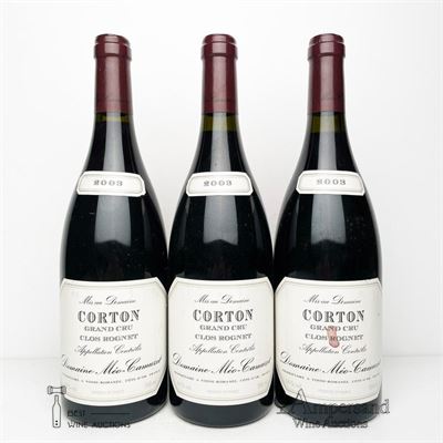 CORTON CLOS ROGNET 2003 - Meo Camuzet - 3 Bottles