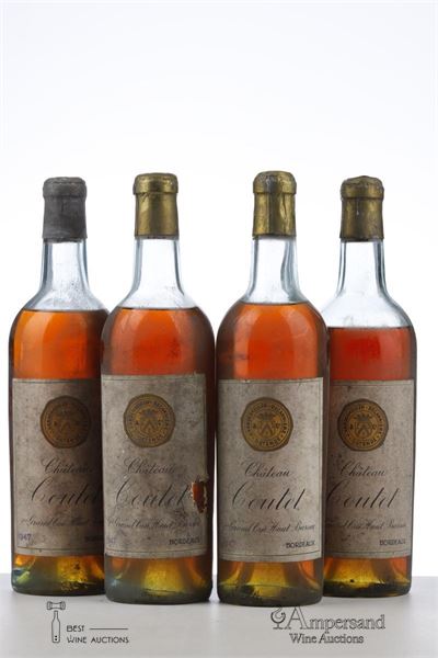 COUTET 1947 - Vandermeulen - 4 Bottles