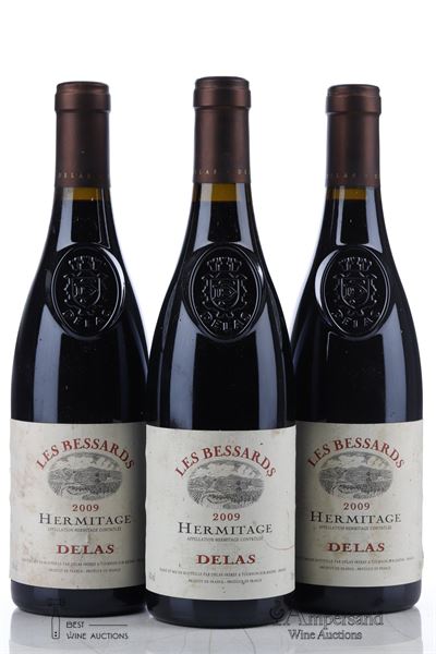HERMITAGE LES BESSARDS 2009 - Delas - 3 Bottles