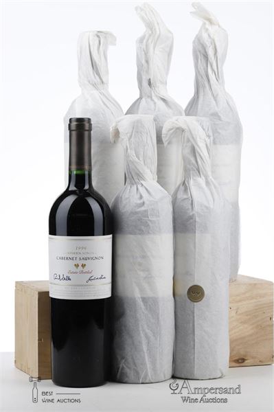 GALLO VINEYARDS CABERNET SAUVIGNON 1996 - Ernest Gallo & Julio Gallo - 6 Bottles - Owc 6