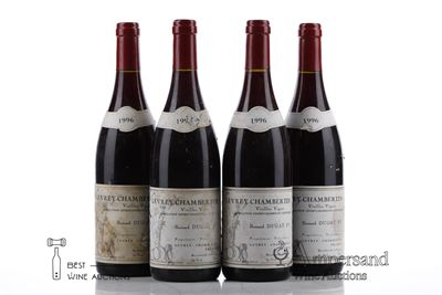 GEVREY CHAMBERTIN VIEILLES VIGNES 1996 - Bernard Dugat Py - 4 Bottles