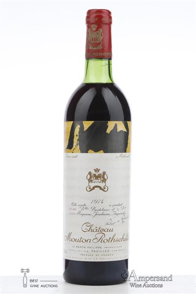 MOUTON ROTHSCHILD 1974 - Mc - 1 Bottle