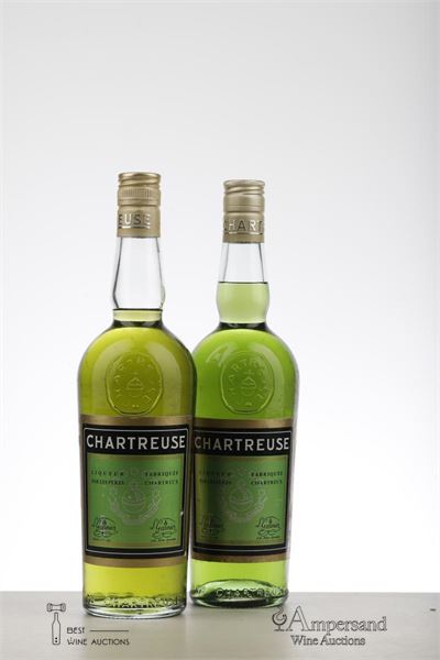 CHARTREUSE VERT NV - L Garnier - 70ies - 55° - 2 x 0,70Ltr