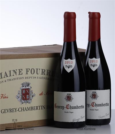 GEVREY CHAMBERTIN VIEILLE VIGNE 2012 - Domaine Fourrier - 12 Bottles - Oc 12