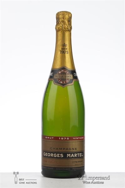 GEORGES MARTEL BRUT VINTAGE 1975 - Georges Martel - 1 Bottle