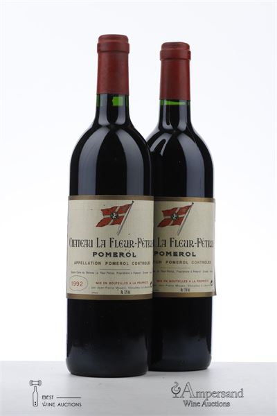LA FLEUR PETRUS 1992 - Mc - 2 Bottles