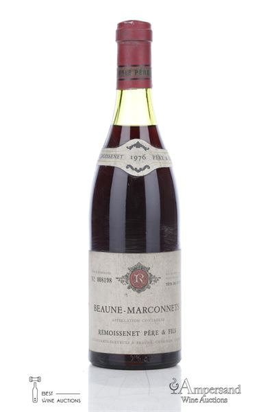 BEAUNE MARCONNETS TETE DE CUVEE 1976 - Remoissenet - 1 Bottle