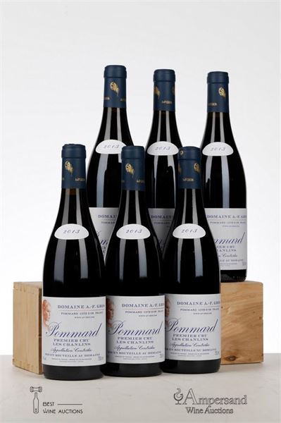 POMMARD LES CHANLAINS 2013 - A.F.Gros - 6 Bottles
