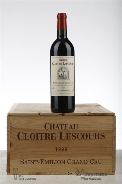 CLOITRE LESCOURS 1999 - Mc - 12 Bottles - Owc 12