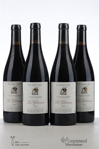 PIC SAINT LOUP CLOS MARIE LES GLORIEUSES 2010 - Clos Marie - 4 Bottles