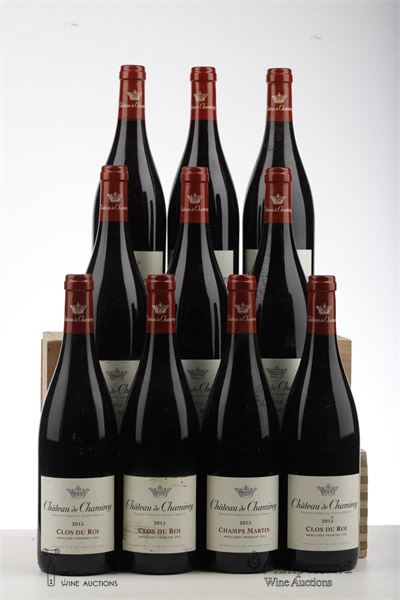 MERCUREY CHAMPS MARTINS 5* + CLOS DU ROI 5* 2015 - Chateau de Chamirey - 10 Bottles