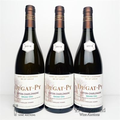 CORTON CHARLEMAGNE 2016 - Dugat Py - 3 Bottles