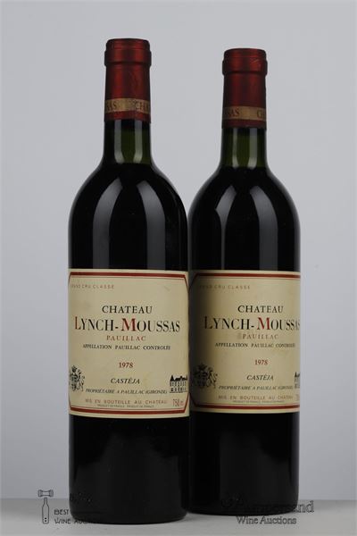 LYNCH MOUSSAS 1978 - Mc - 2 Bottles