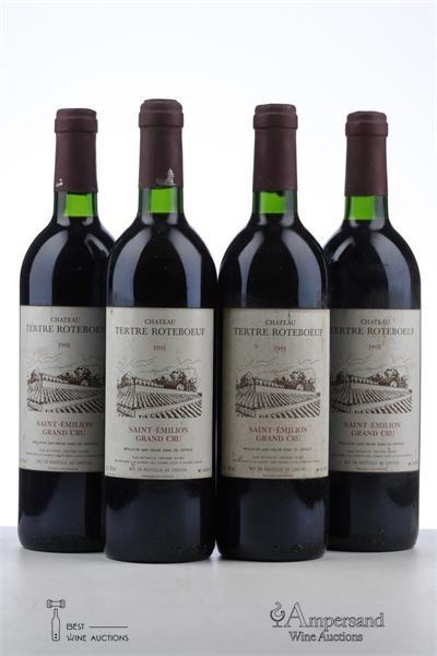 TERTRE ROTEBOEUF 1991 - Mc - 4 Bottles
