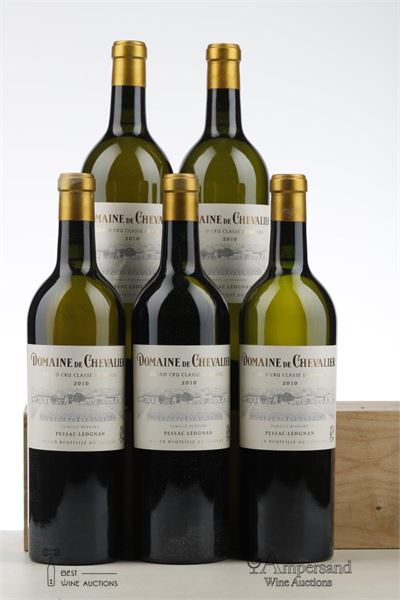 DOMAINE DE CHEVALIER BLANC 2010 - Mc - 5 Bottles