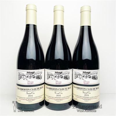 CHAMBERTIN CLOS DE BEZE 2014 - Domaine Bart - 3 Bottles