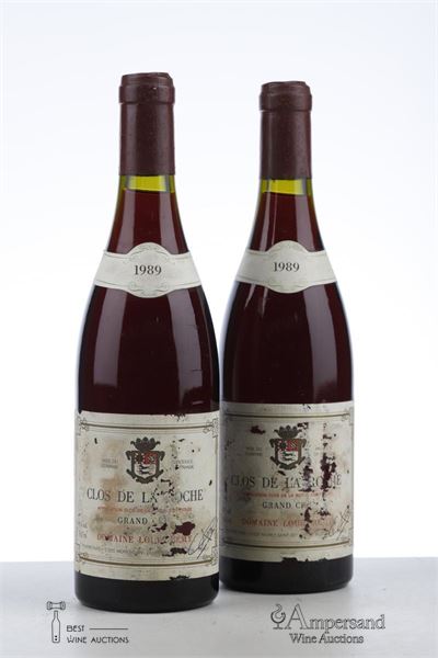 CLOS DE LA ROCHE 1989 - Louis Remy - 2 Bottles