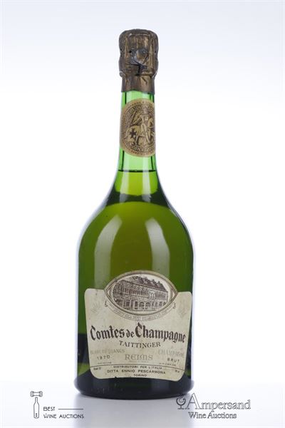 TAITTINGER COMTES DE CHAMPAGNE 1970 - Taittinger - 1 Bottle