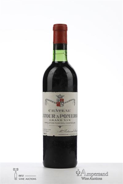 LATOUR A POMEROL 1967 - Mc - 1 Bottle