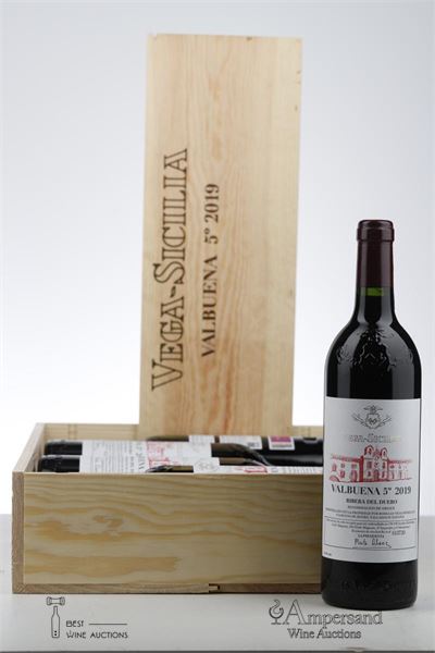 VEGA SICILIA VALBUENA 5 2019 - Vega Sicilia - 6 Bottles - Owc 6