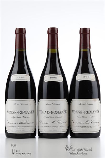 VOSNE ROMANEE 1990 - Meo Camuzet - 3 Bottles