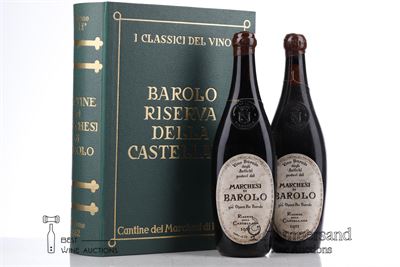 BAROLO RISERVA DELLA CASTELLANA 1952 - Marchesi di Barolo - 2 Bottles - Oc  2