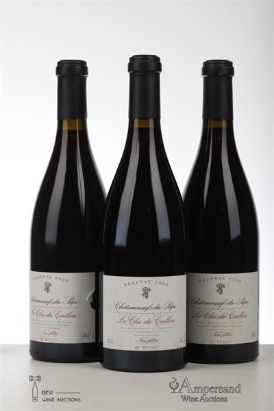 CHATEAUNEUF DU PAPE RESERVE 2000 - Le Clos du Caillou - 3 Bottles