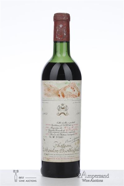 MOUTON ROTHSCHILD 1963 - Mc - 1 Bottle