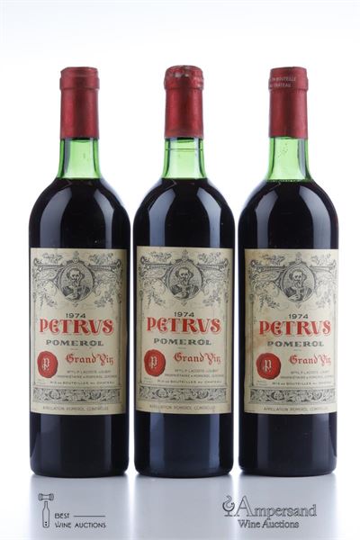 PETRUS 1974 - 3 Bottles