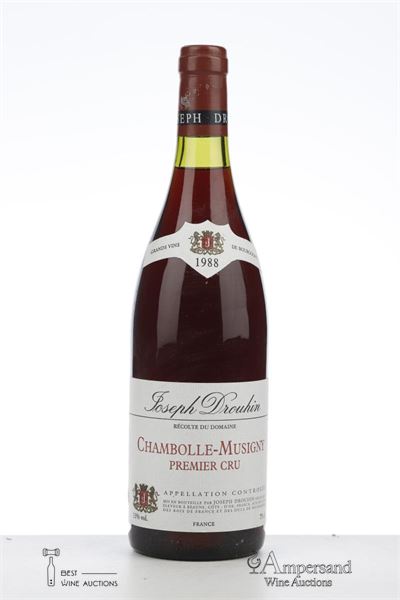 CHAMBOLLE MUSIGNY 1 ER CRU 1988 - Joseph Drouhin - 1 Bottle