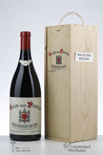 CHATEAUNEUF DU PAPE CLOS DES PAPES 2010 - Paul Avril - 1 x 3,000Ltr - Owc 1