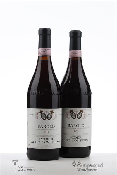 BAROLO BUSSIA 1995 - Conterno Aldo - 2 Bottles