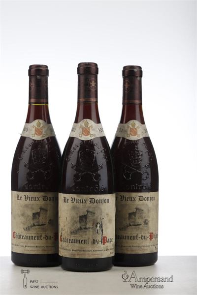 CHATEAUNEUF DU PAPE LE VIEUX DONJON 2003 - Vieux Donjon - 3 Bottles