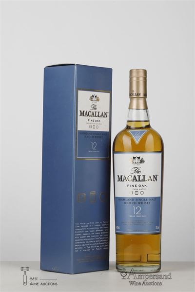 MACALLAN FINE OAK 12 Y TRIPLE CASK MATURED NV - Macallan - 1 x 0,70Ltr - Oc 1