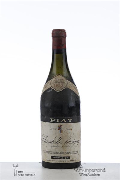 CHAMBOLLE MUSIGNY 1952 - Piat - 1 Bottle
