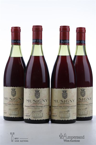 MUSIGNY VIEILLES VIGNES 1976 - Comte de Vogue - 4 Bottles