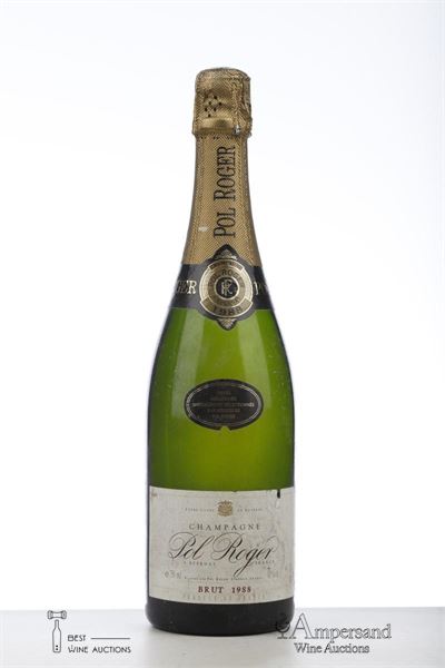 POL ROGER EXTRA CUVEE DE RESERVE BRUT 1988 - Pol Roger - 1 Bottle