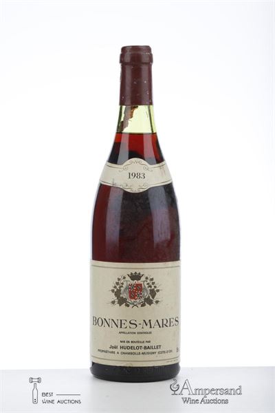 BONNES MARES 1983 - Joel Hudelot Baillet - 1 Bottle