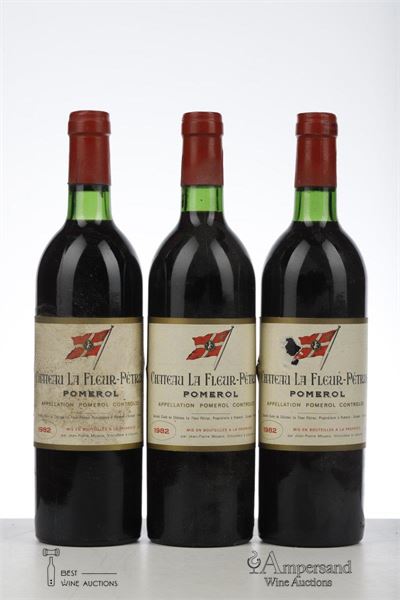 LA FLEUR PETRUS 1982 - Mc - 3 Bottles
