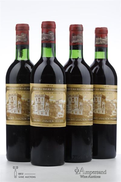 DUCRU BEAUCAILLOU 1974 - Mc - 4 Bottles